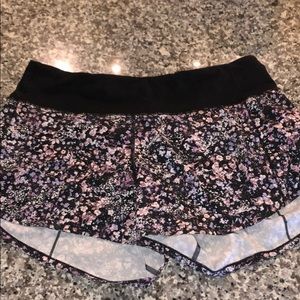 Lululemon speed up shorts 4 inch inseam